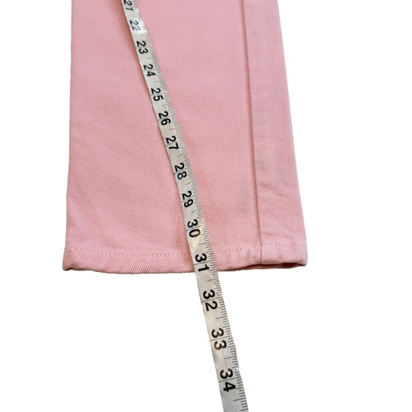 Vintage Guess High Rise Pink Jeans Women’s Size 30 Straight Leg USA 100% Cotton - Picture 3 of 15